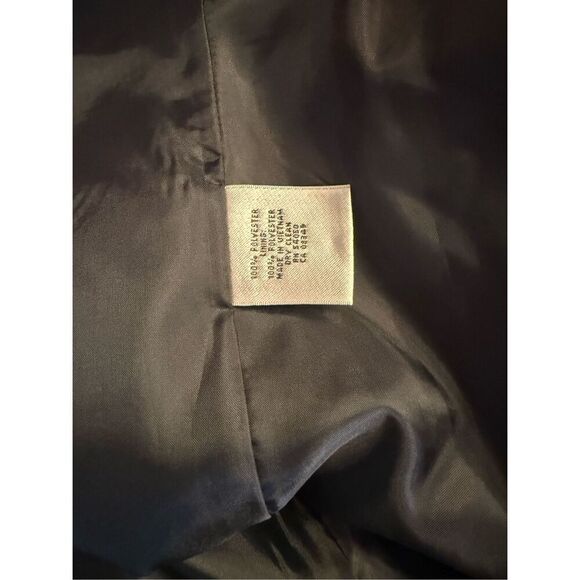NWT Kasper Single Button Blazer Sz. 12 Navy Blue Office, Professional - Picture 8 of 12